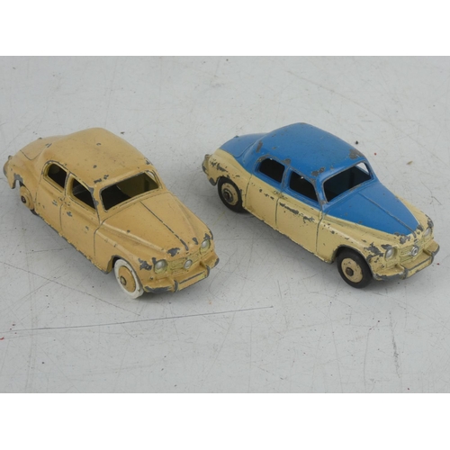 536 - Two vintage Dinky Toys Rover 75 cars.