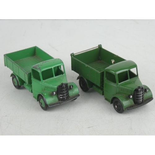 538 - Two vintage Dinky Toys Bedford trucks.