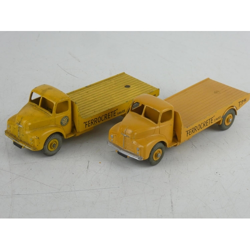 544 - Two vintage Dinky Supertoys Leyland Comet - Portland Cement lorries.