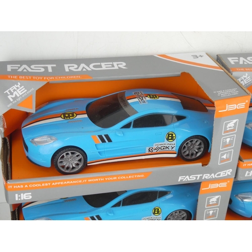 11 - 4 Boxed Fast Racer cars.