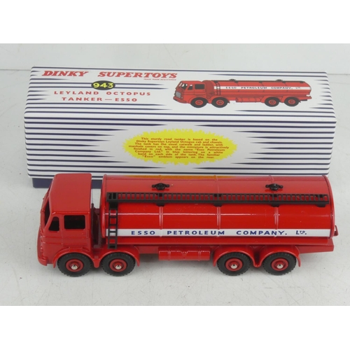 12 - A boxed Dinky Supertoys 943 'Leyland Octopus Tanker - Esso'.