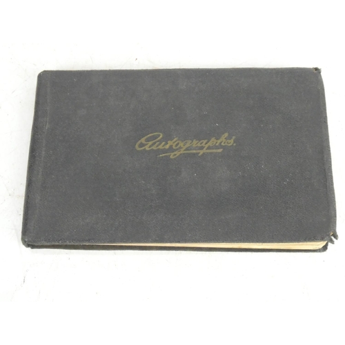 42 - A vintage autograph book.