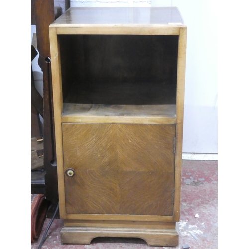 6 - A vintage bedside cabinet by Wrightway.