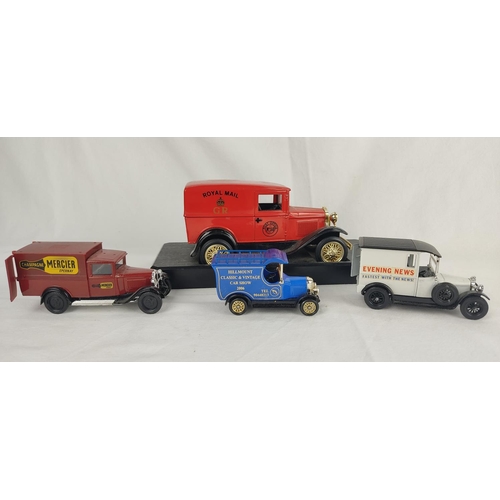 112 - Four collectors cars to include Matchbox, Lledo and more.