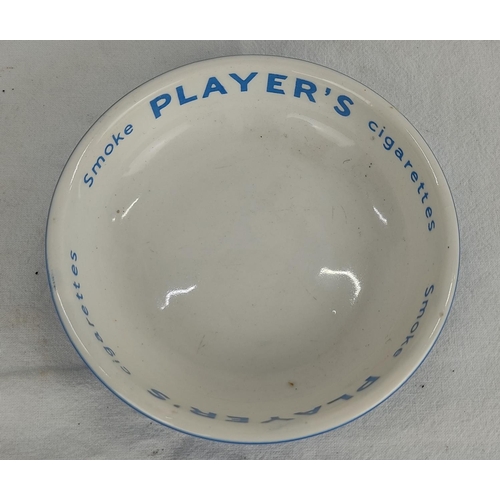 174 - A vintage Empire Porcelain Company 'Player's Cigarette' dish.