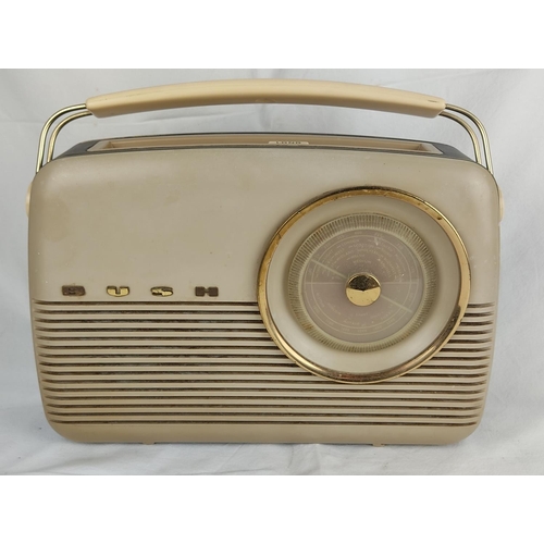 67 - A vintage Bush radio.