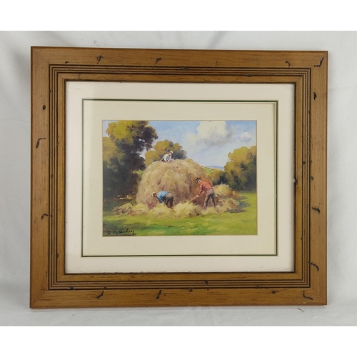 77 - A framed Charles McAuley print.