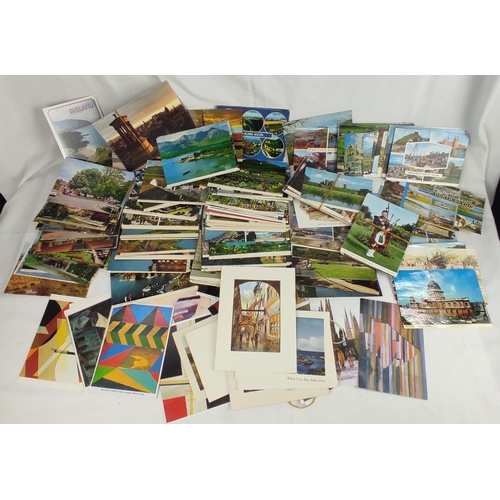 99 - A large lot of vintage postcards to include Ireland, Scotland and more.