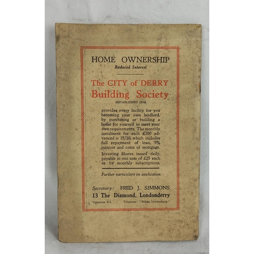 202 - A vintage 'Official Guide of the City of Londonderry'.