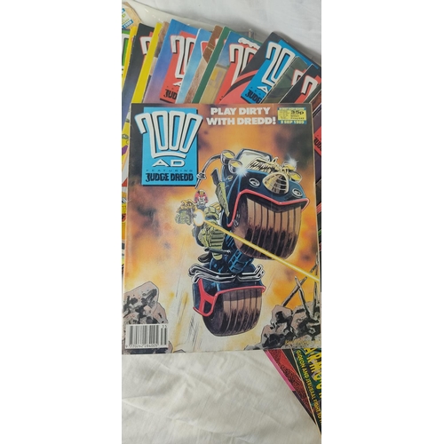 229 - A lot of vintage 2000AD comics.