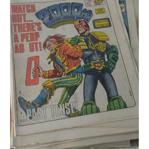 230 - A lot of vintage 2000AD comics.