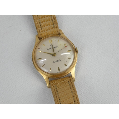 320 - A vintage Gents Smiths Imperial wristwatch.