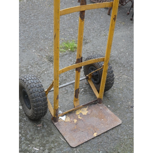 476 - A large hand truck.