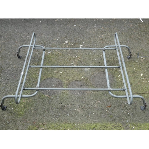 477 - A vintage Desmo roof rack, 123cm x 73cm.