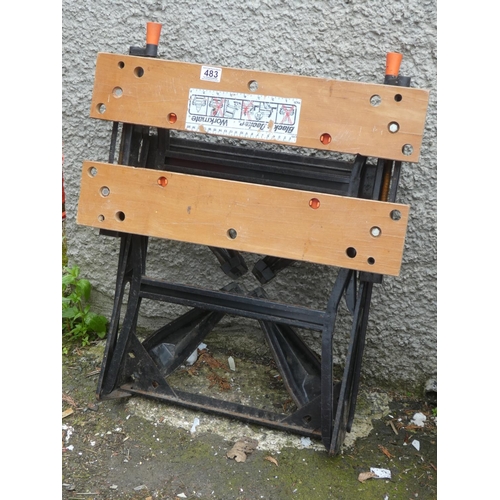 483 - A Black & Decker workmate.