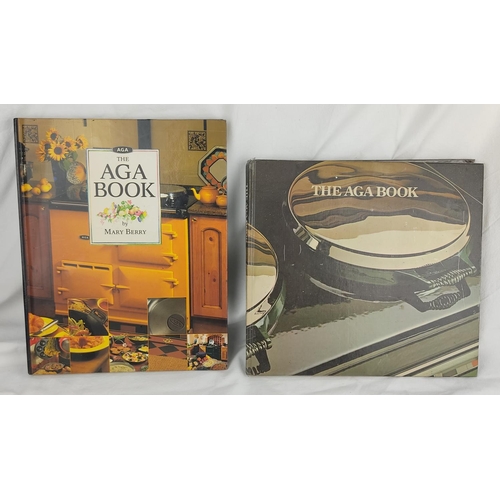 402 - A vintage 'The Aga Book' cook book by Mary Berry and another.