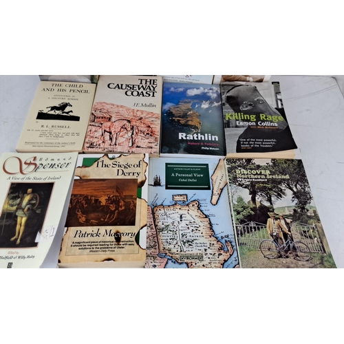 604 - Collection of 12 Books on Northern Ireland, including titles by Alf McCreary, Helen Dunmore, Louis M... 