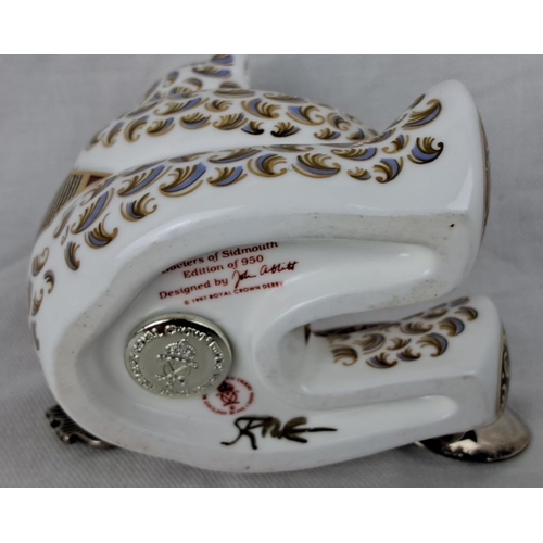 61 - A Limited Edition Royal Crown Derby 