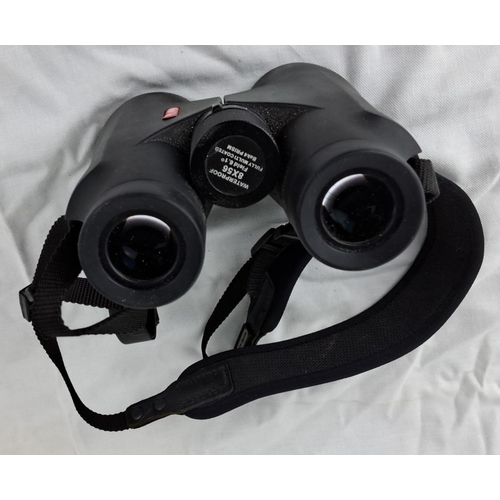 7 - 8x56 Waterproof Binoculars from Kaps Optik with full multi-coating. Comes with attached lens caps an... 