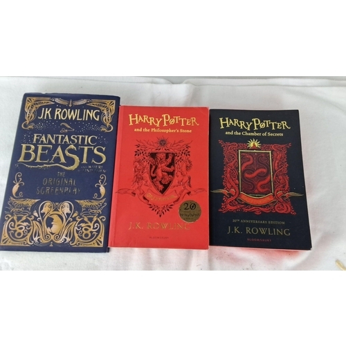 1217 - Set of three J.K. Rowling books: 