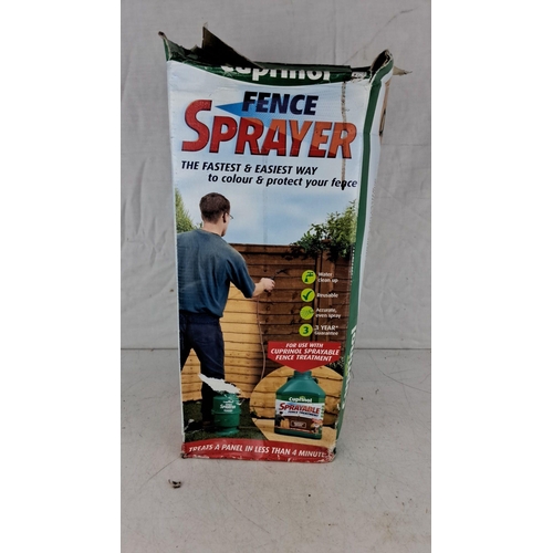 745 - Cuprinol Fence Sprayer, boxed. Includes instructional guide.