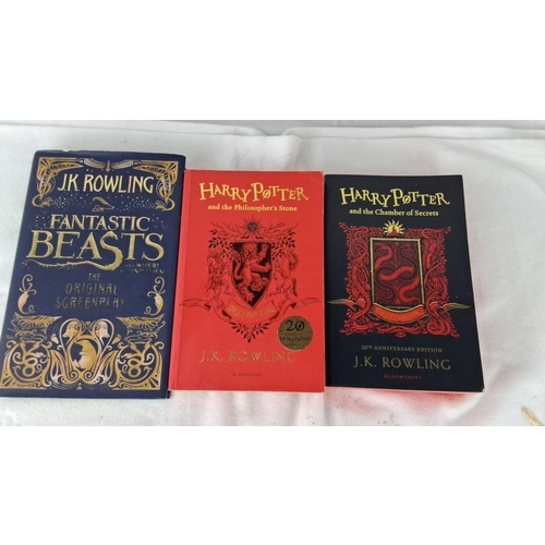 1217 - Set of three J.K. Rowling books: 