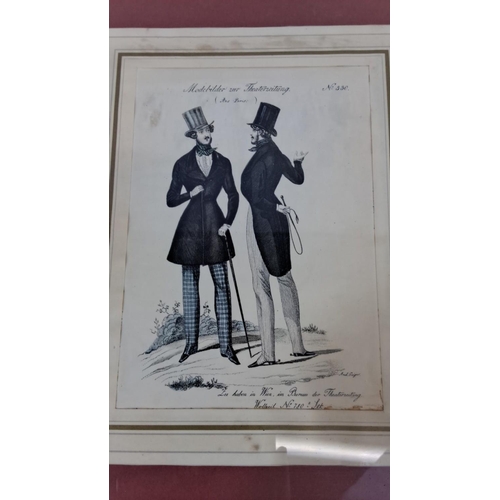 22 - Framed lithograph titled 