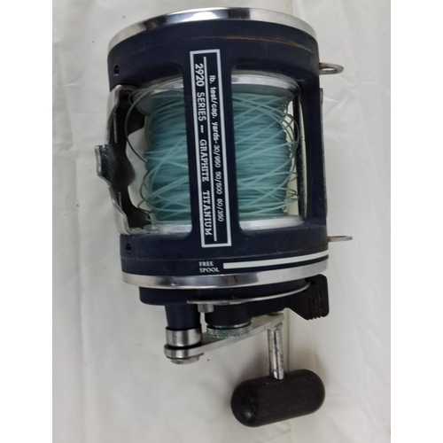 56 - The Shakespeare Fulmar 2920 Series is a graphite titanium fishing reel with medium power. It comes w... 