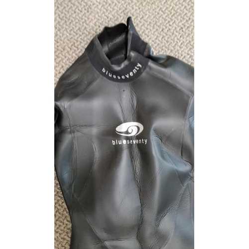 654 - The BlueSeventy Axium Triathlon Wetsuit comes with an Outside Sports drawstring bag. It is made from... 