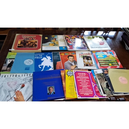 679 - Approximately 17 vintage vinyl LP records are included in the mixed lot. This collection includes 