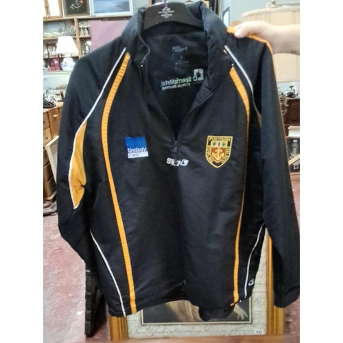 589 - Portrush Bowling Club waterproof jacket.