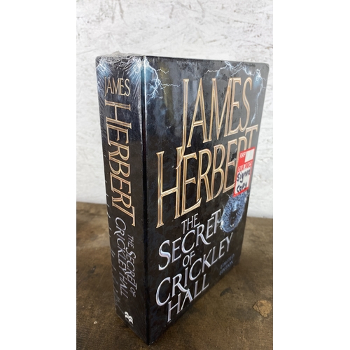 121 - James Herbert - The Secrets of Crickley Hall, signed copy.