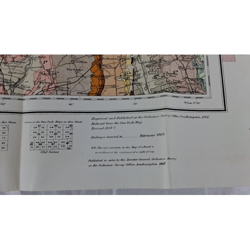 12 - Topographical and Geological Maps from the Leeds Meeting, 1927, featuring detailed regional maps.