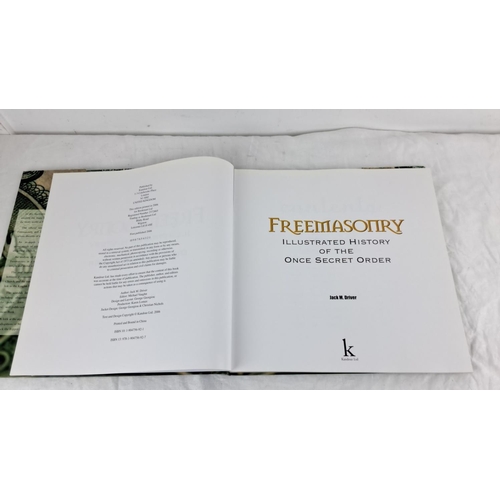 78 - A hardback copy of 'Freemasonry - Illustrated history of the once secret order'.