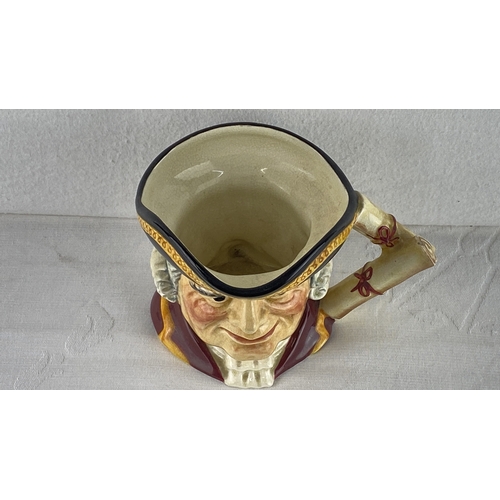 6 - 'Treasure Island' character jug by Midwinter, depicting Squire Trelawny, hand-painted ceramic.