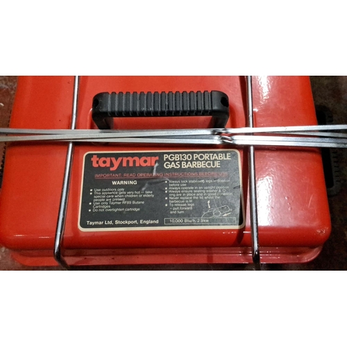 140 - Taymar PGB130 Portable Gas Barbecue, features 10,000 BTU/h, in original packaging. Manufactured by T... 