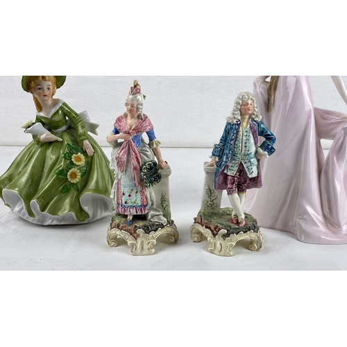 10 - A limited edition Coalport figure 'Fair Isabel' and more.