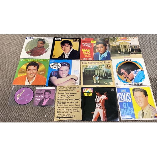 455 - Collection of Elvis Presley LPs, including 