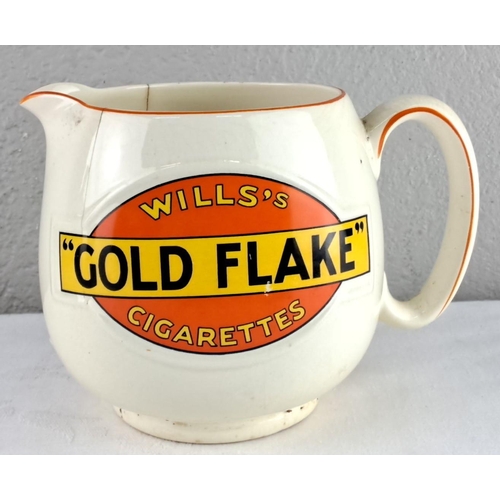 62 - Early 20th-century ceramic jug advertising 