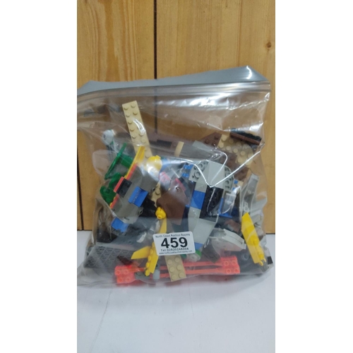 459 - Mixed lot of assorted Star Wars LEGO pieces in a clear resealable bag. Various colours and shapes.