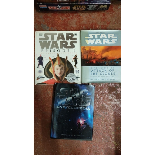 474 - Three Star Wars books titled 