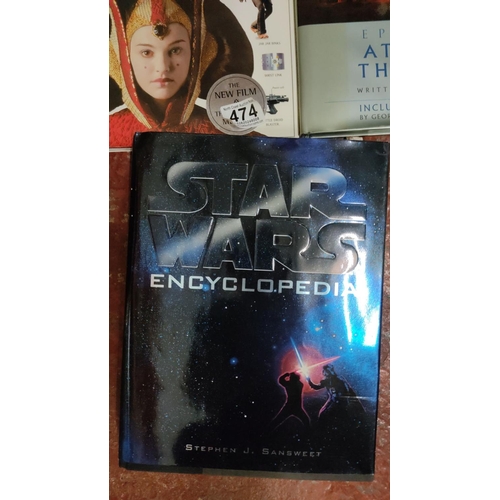 474 - Three Star Wars books titled 