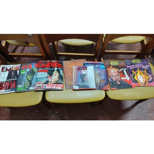 472 - Mixed lot of magazines and books including 