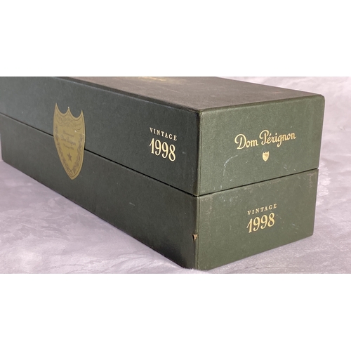 102 - Rare Dom Pérignon 1998 Champagne, in sealed presentation box.