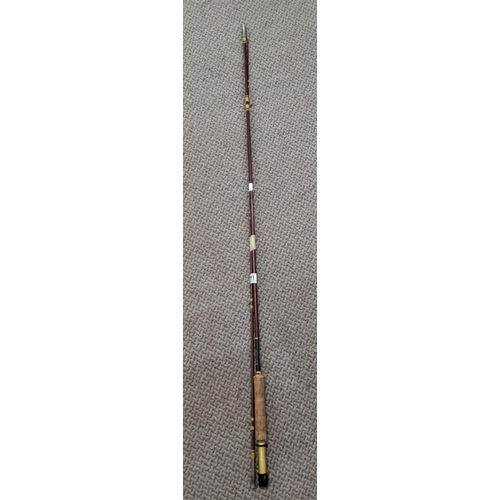 11 - South Bend vintage fly rod, featuring cork handle and two-piece construction.