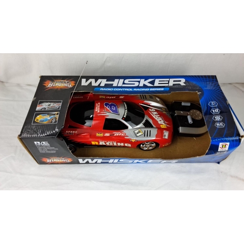 54 - Sanhe Blazing Whisker RC Car, 1:12 scale, full function with adjustable wheel alignment. Includes re... 