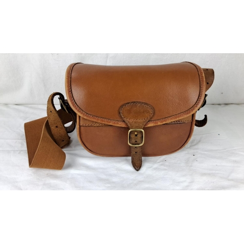 62 - Parsons & Son leather satchel, Birmingham features a classic design with an adjustable strap and bra... 