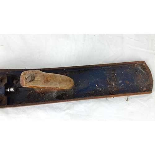 65 - Vintage Wooden W7 woodworking hand plane.