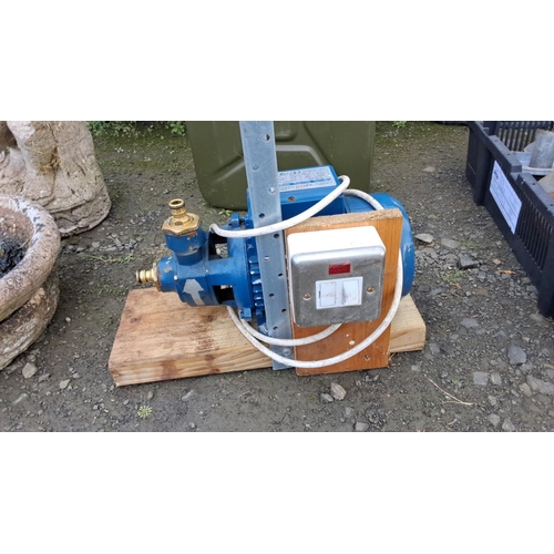 12 - KATSU water pump, Model QB-80, has a flow rate up to 50L/min and a maximum height of 50m. It feature... 