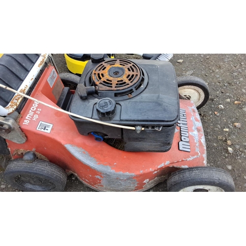 8 - Mountfield 18 Mirage HP 3.5 lawnmower, features a robust design.